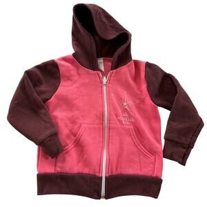 American Apparel Pink Two Tone Starfish Hoodie - Girls 4